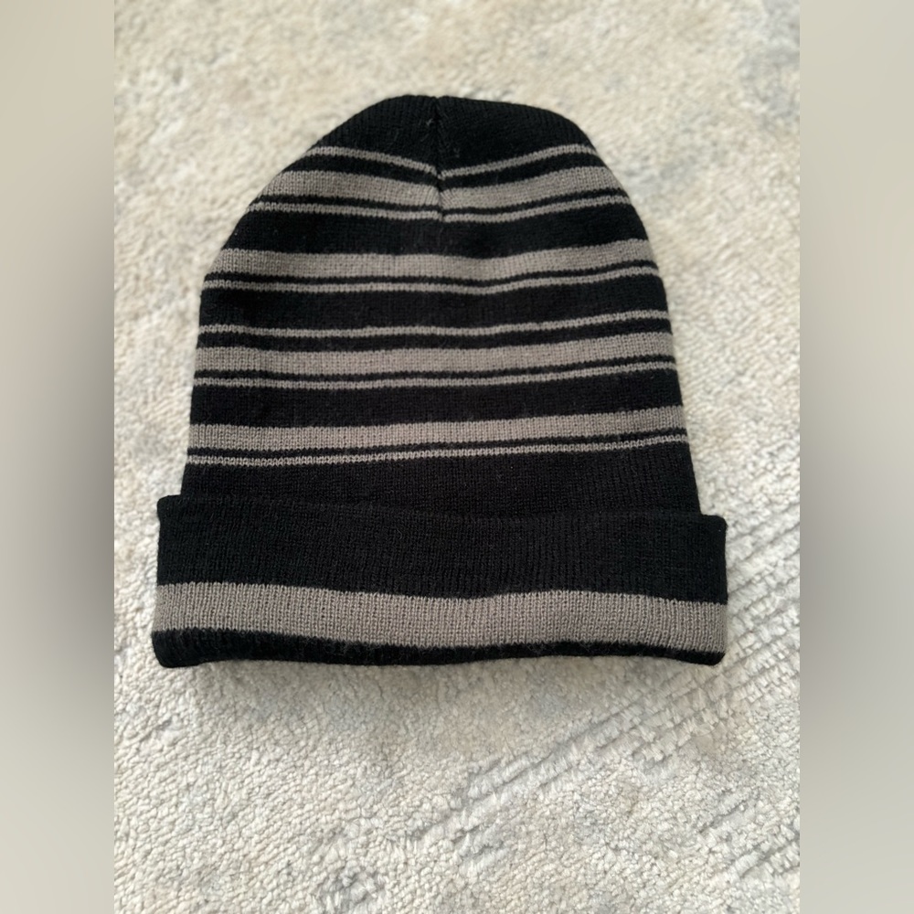 Black and Gray Beanie